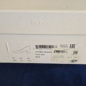 HUGO BOSS FARAH Black Shoes